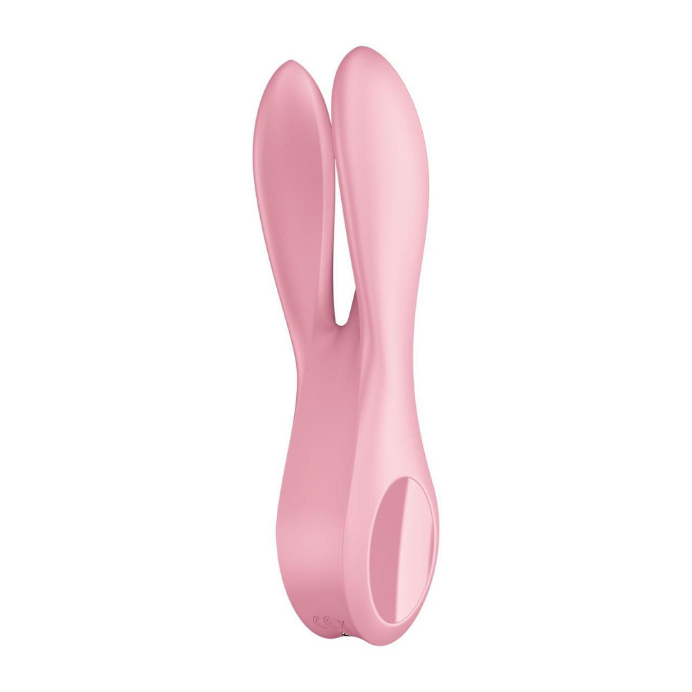 Клиторальный вибратор Satisfyer Threesome 1 Pink с тремя гибкими пальчиками Sex Aura Киев - изображение 5