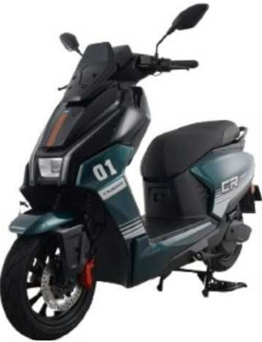 Електроскутер Crosser CR-22 2500W (графенові акб 72V/35Ah) - Зелений. Харків - фото 3