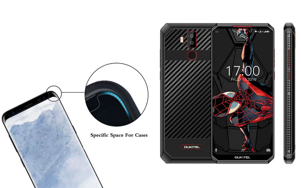 Захисне скло HyperGlass Pro для Oukitel K13, Oukitel K13 Pro – максимальна чутливість та захист Київ - фото 3