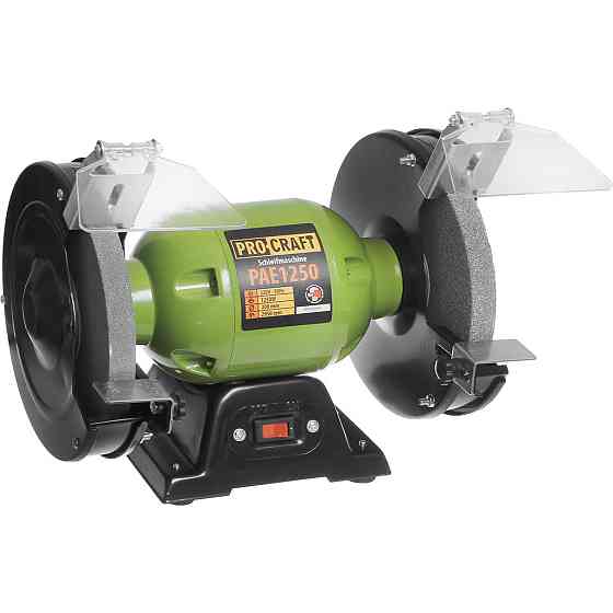 Точило Procraft PAE‑1250 — 350 Вт, диск 200 мм, 2950 об/хв, для ножів та інструменту Львів