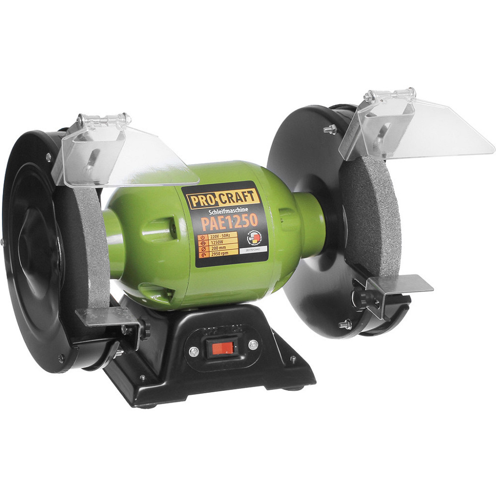 Точило Procraft PAE‑1250 — 350 Вт, диск 200 мм, 2950 об/хв, для ножів та інструменту Львів - фото 3