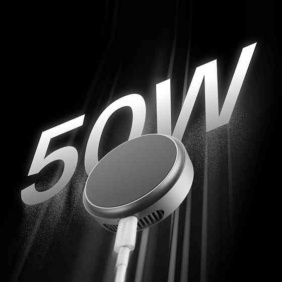 Бездротова магнітна зарядка OnePlus / OPPO AirVOOC 50W для смартфонів із підтримкою бездротової зарядки (сіра) Николаев