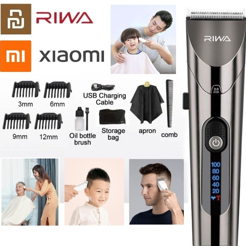 Машинка для стрижки : Xiaomi Youpin RIWA RE-6305 Steel Киев - изображение 1