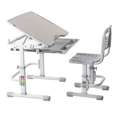 Парта зі стільцем FunDesk Vivo Grey (221892) Вінниця