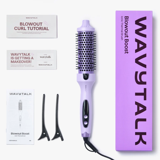 Термощетка Wavytalk Blowout Boost 38 мм, 68 Вт, ионизация, керамика, 5 температур 150–215°C Киев