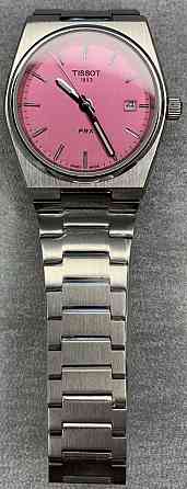 Годинник Tissot PRX 35мм рожеві, швейцарские часы Тисо розовые. Киев