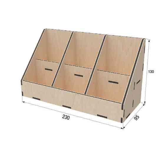 Органайзер EKOSTAR для чая и пакетов 70х90 - 6 ячеек Киев