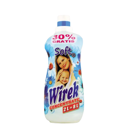 Ополіскувач-кондиціонер 2,0л концентрат Soft 66пр Wirek Житомир