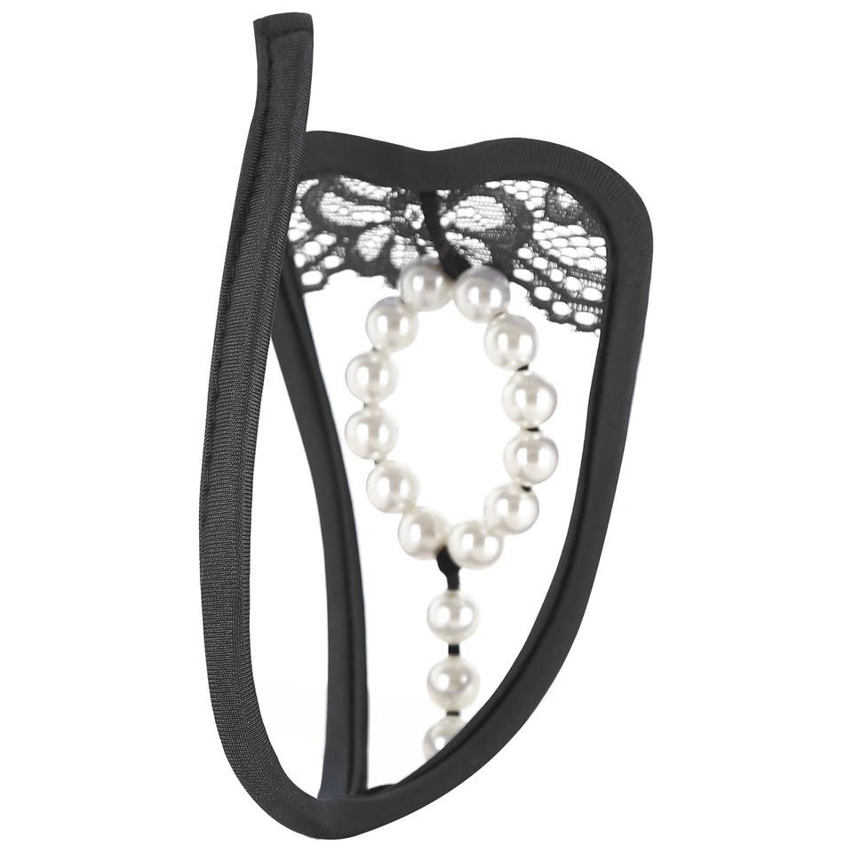 Мужские интимные трусы с бусами one size черный Киев - изображение 5