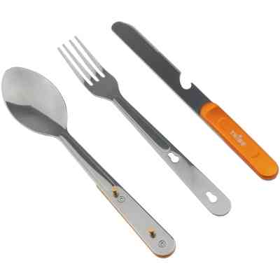 Набір туристичного посуду Tribe Camp Set сталевий (T-FC-0036-metal) Вінниця