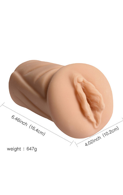 Мастурбатор - Olive Pussy Stroker цвет телесный Sex Aura Киев - изображение 7