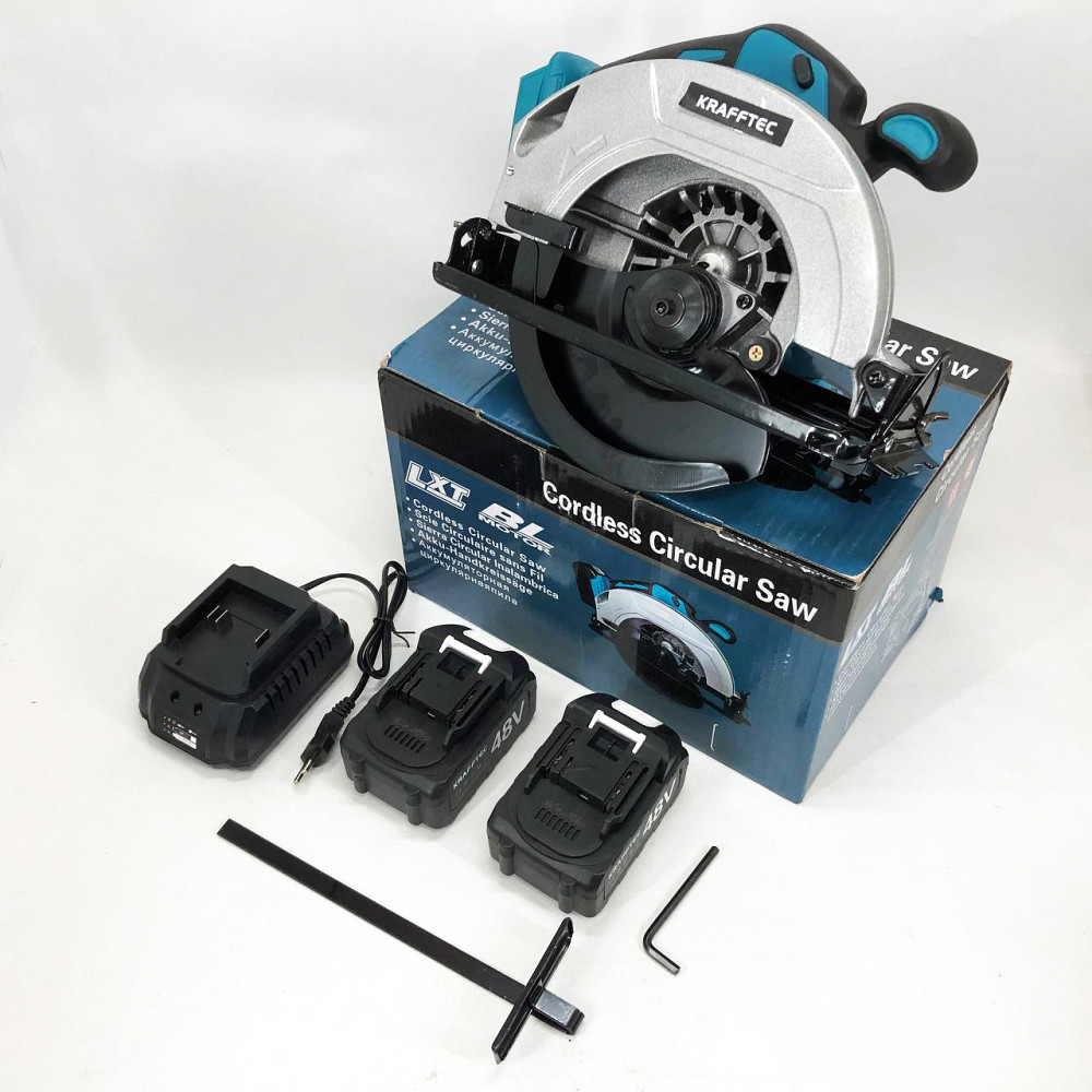 Акумуляторна циркулярна пилка KRAFFTEC 48V BZ-93 Івано-Франківськ - фото 7