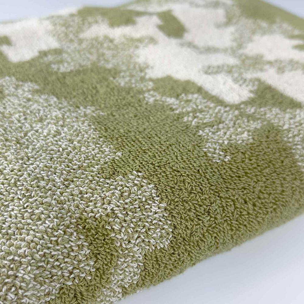 Махровий рушник для обличчя та рук GM Textile 50х90см Піксель Військовий 450г/м2 (Хакі) Суми - фото 2