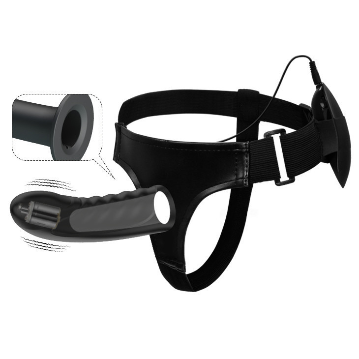 Страпон - Pretty Love Marvin Vibrating StrapOn Harness Black, 16.2 см Sex Aura Київ - фото 8