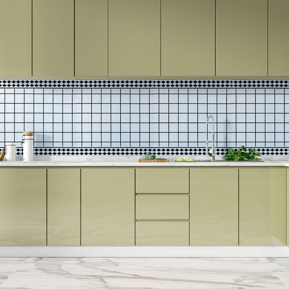 Самоклеющаяся виниловая плитка 600х600х1,5мм, цена за 1 шт. (СВП-209) Глянец SW-00000516 Киев - изображение 5