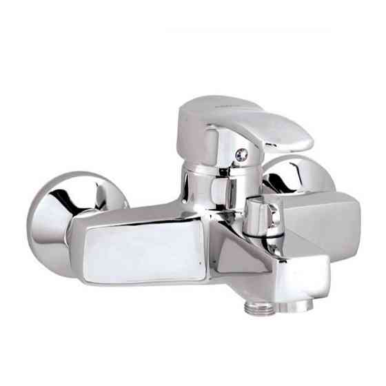 Смеситель для ванны ZERIX SEO-А181, короткий, литой корпус Харьков