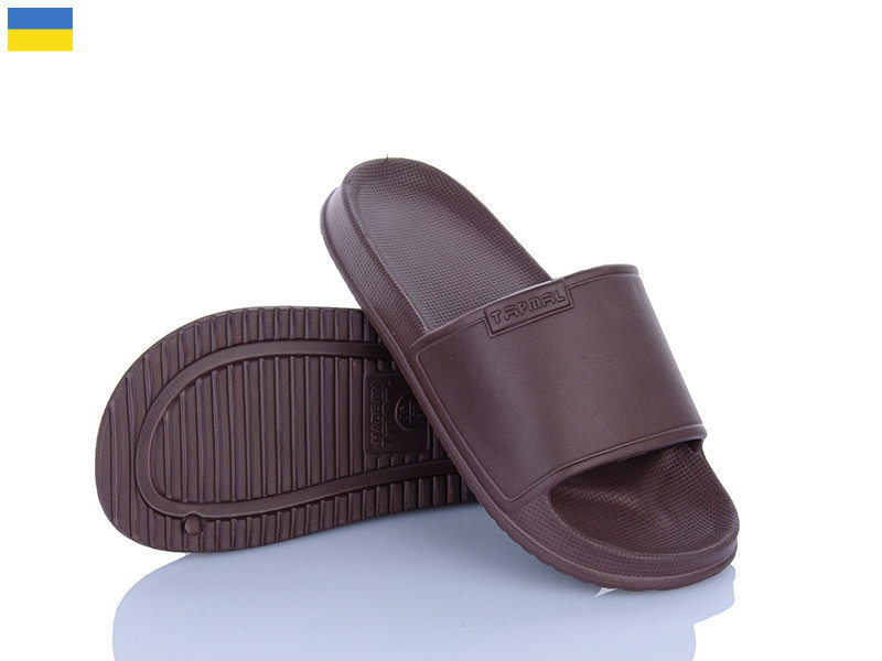 Женские шлепанцы ТМ пенка ЭВА коричневый 40 Одесса - изображение 1