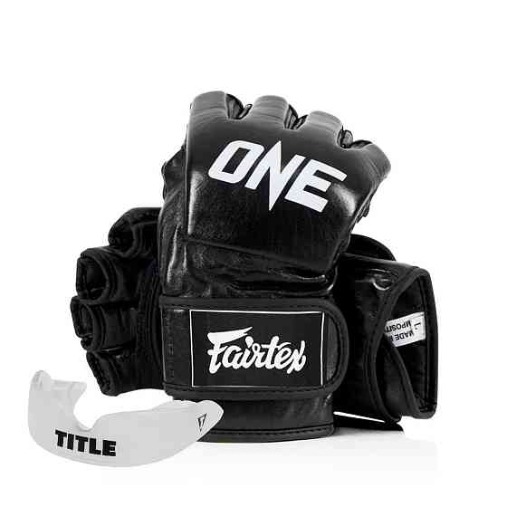 Рукавиці для ММА Fairtex FGV12 ONE Black M Кам'янське