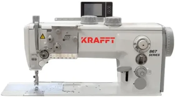 Швейная машина Krafft Stebnówka Automatyczna Z Potrójnym Transportem Kf-867-121132 - Do Krawiectwa Ciężkiego Киев