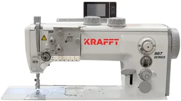 Швейная машина Krafft Stebnówka Automatyczna Z Potrójnym Transportem Kf-867-121132 - Do Krawiectwa Ciężkiego Киев - изображение 1