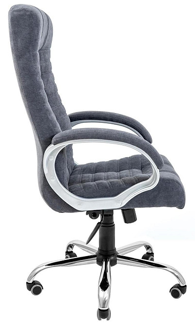 Офісне Крісло Керівника Richman Atlant Rosto 97 Хром М3 MultiBlock Сірий Київ - фото 3