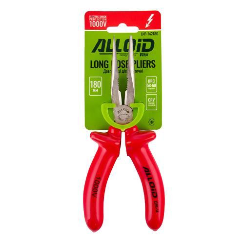 Довгогубці діелектричні 180 мм 1000В (LNP-142180) Alloid Одеса - фото 2