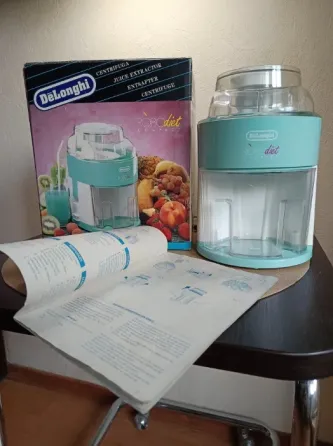 Компактная центробежная соковыжималка De'Longhi. Новый. Днепр