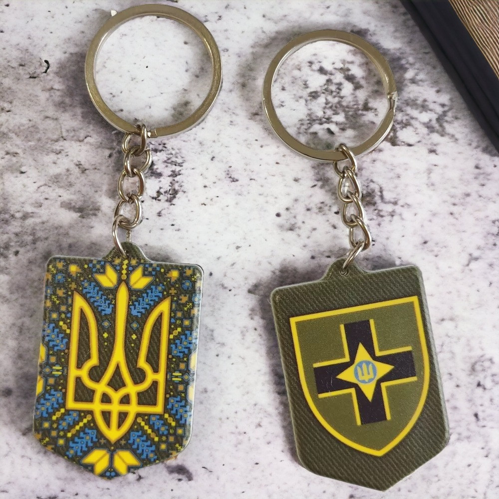 Брелок гумовий 28 окрема механізована бригада Запоріжжя - фото 3