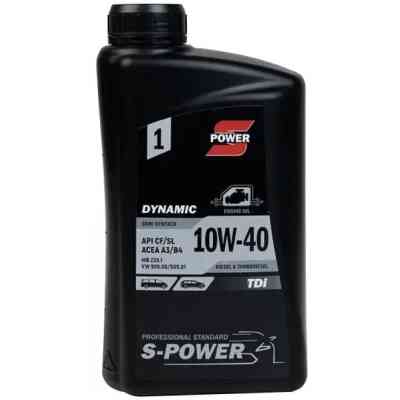 Моторное масло S-POWER DYNAMIC TDi 10W-40 1л Винница