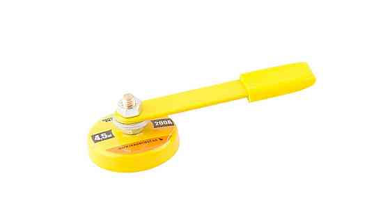 MASTERTOOL Затискач маси магнітний MASTERTOOL 4,5 кг Ø 50 мм 200 А 81-0192 Коломия