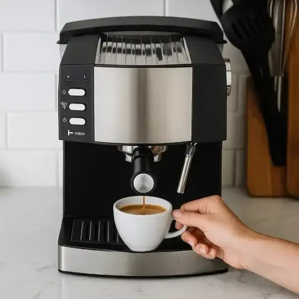 Кофеварка 1,6л 850Вт Domotec MS 113 Черная Коломыя - изображение 3