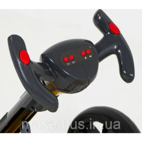 Детский электрокарт с пультом управления мягкими колесами Spoko SP V 1 7 6V 4,5А электрокарт аккумуляторный красный Мостиська