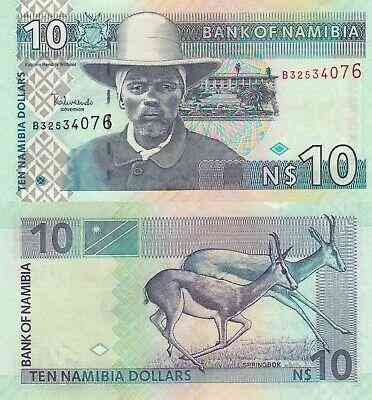 Namibia Намибия - 10 Dollars 2003 UNC P. 4c Полтава