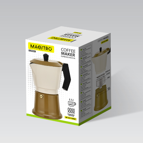 MR-1657-6-BEIGE К/в "Espresso Moka" алюм.(300 мл) Maestro інд.дно Житомир