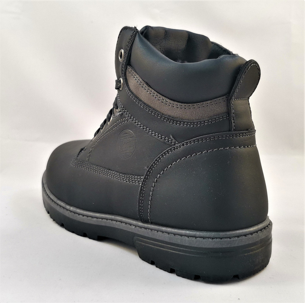 Ботинки ЗИМНИЕ Мужские Черные Кроссовки с МЕХОМ на Замке с Молнией (размеры: 44) - 202-1 Днепр - изображение 9