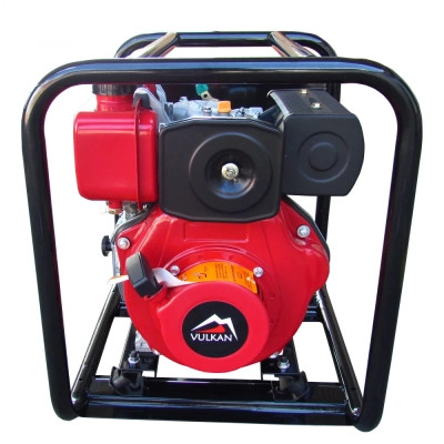 Мотопомпа Vulkan рукав 50мм, 28м3/год, підйом 28м, чиста вода, SCWPD50, дизельна (79164) Вінниця - фото 4