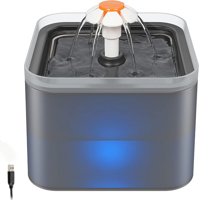 Автоматический питьевой фонтан для домашних животных 2 л Киев - изображение 1