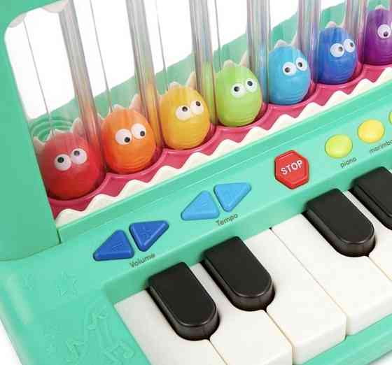 Іграшка-піаніно музична Battat Croco Pop Crocodile Крокофон гіппопофон. Харків