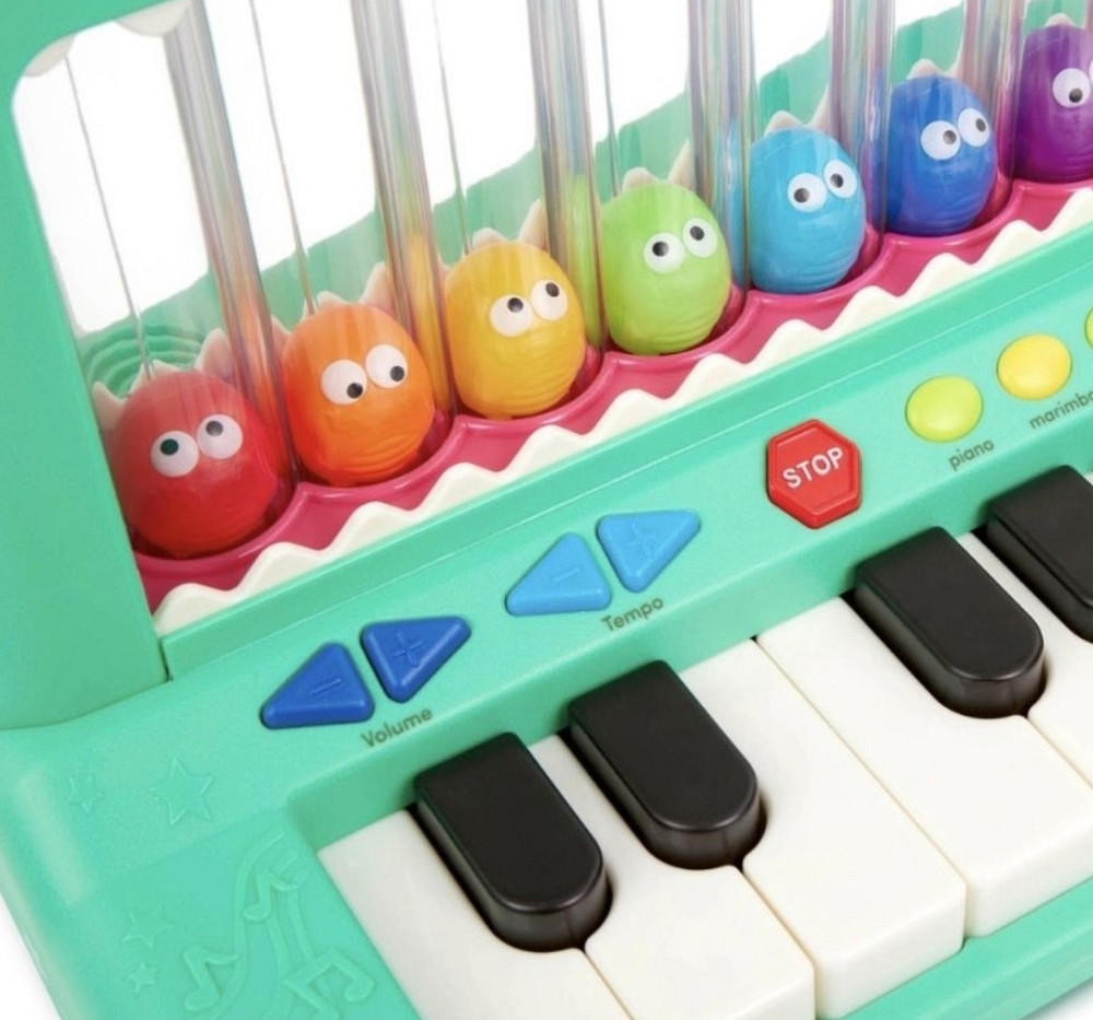 Іграшка-піаніно музична Battat Croco Pop Crocodile Крокофон гіппопофон. Харків - фото 4