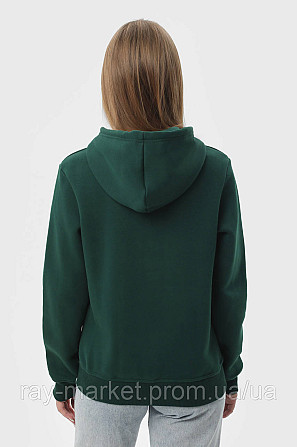 Худи женское базовое утепленное RAY BASIC бордовое (U0401W-Burgundy) Киев - изображение 4