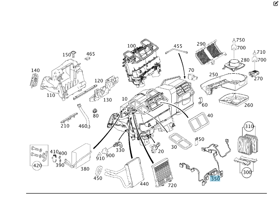 Mercedes-Benz  A2118203615 Джгут електропроводки обігрівача - пічки E-class W211 E-class S211 Одеса - фото 2