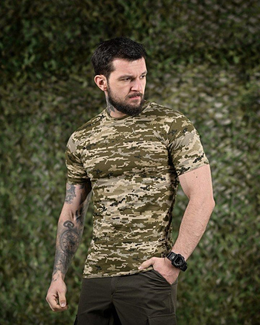 Футболка піксель ЗСУ (добра якість) МС8525 Одеса - фото 3