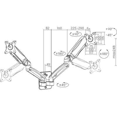 Кронштейн OfficePro MA312B Винница