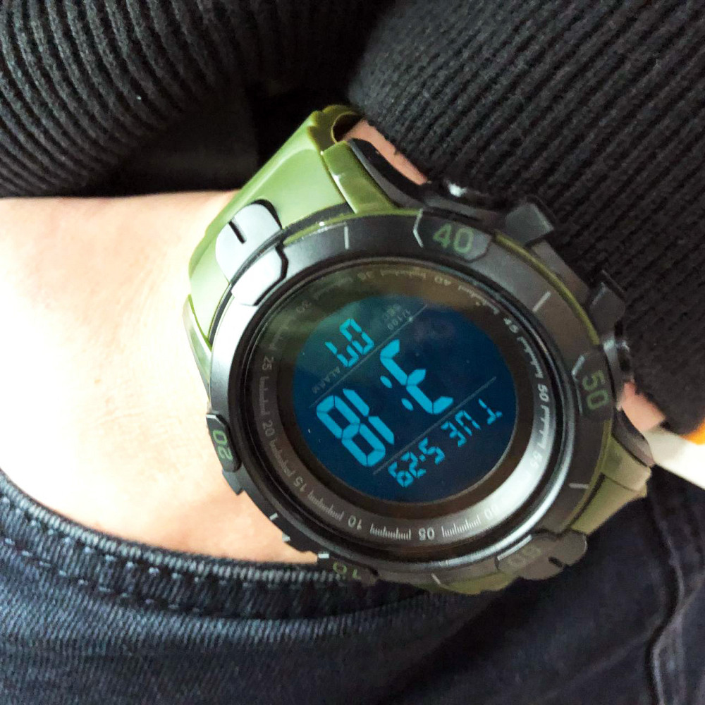 Повсякденний спортивний годинник SKMEI 1475AG, Стильний спортивний годинник для активного відпочинку GD-19 Львів - фото 12