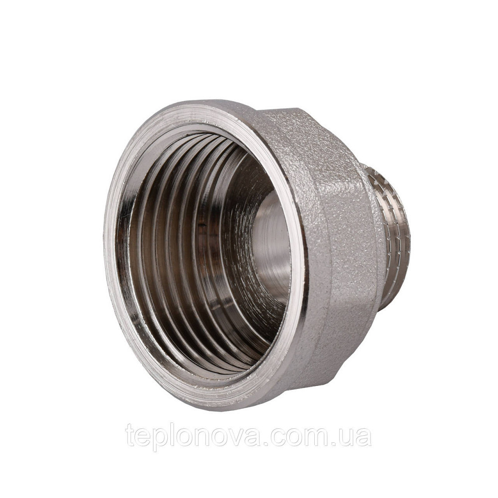 Редукційний перехідник 1"х1/2" ВН нікельований восьмигранний NK533O OPTIMUM Чернівці - фото 2