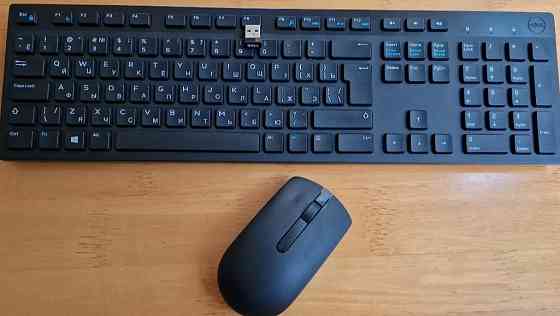 Комплект: Безпроводная Клавиатура, Мышь : DELL Wireless Combo KM636 Киев
