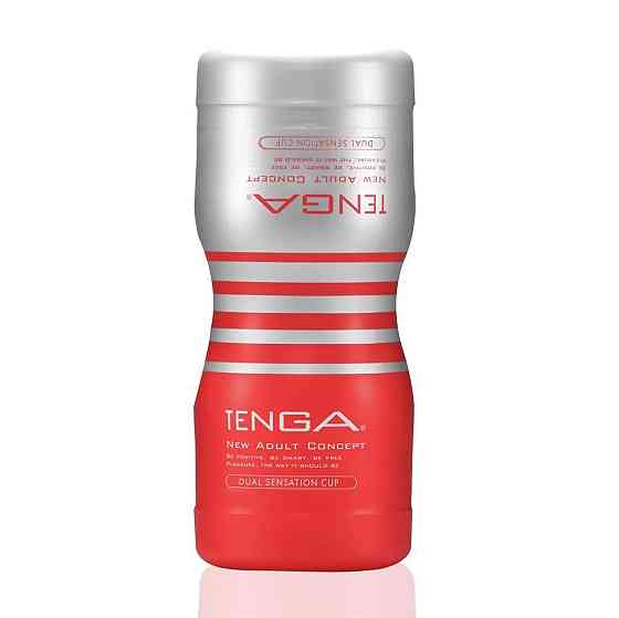 Мастурбатор Tenga Dual Sensation Cup двусторонний, с двумя независимыми каналами Sex Aura Киев