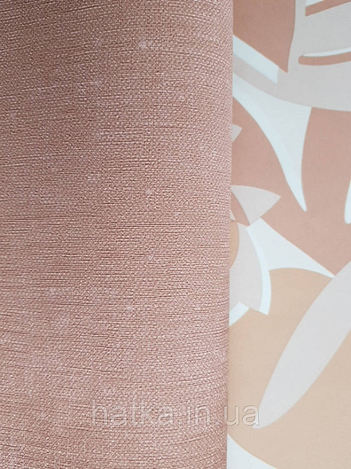 Шпалери вінілові на флізелін Petite Fleur 4 Rasch Texti 288697 на синьому тлі червоні птиці бірюзові квіти Київ - фото 2