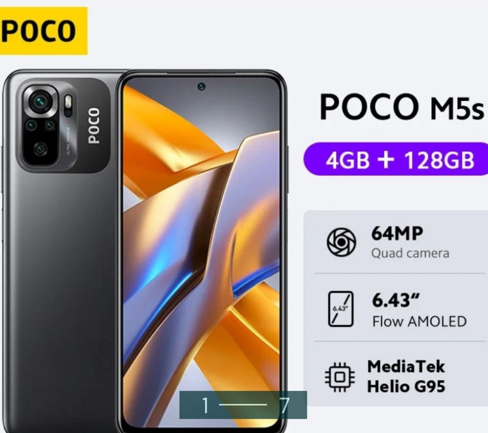 Телефон: POCO m5s 4/128Gb.Grey. Київ - фото 7