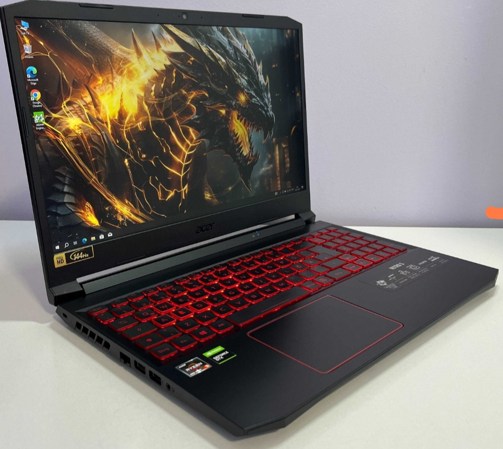 Ноутбук: Acer Nitro 5 Ryzen 5 4600H 144Hz. GTX 1650Ti 4Gb. SSD 512Gb. RAM 8Gb. Харків - фото 4